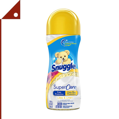 Snuggle : SGLIWS-LNL* เม็ดน้ำหอม SuperCare in-Wash Scent Booster Lilies and Linen, 19oz