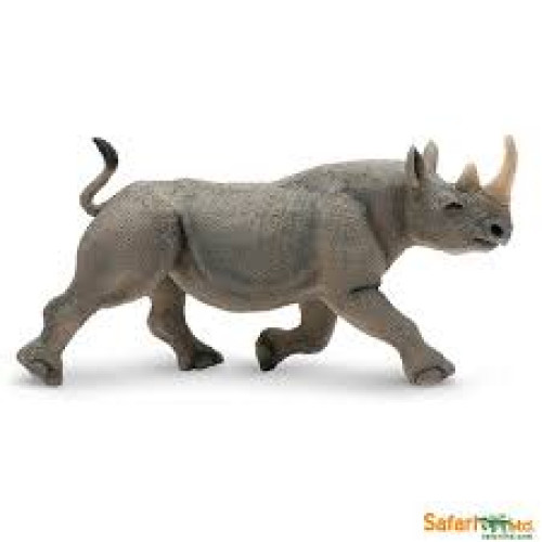 Safari Ltd. : SFR228929 โมเดลสัตว์ Black Rhino