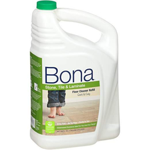 Bona : BNAWM700018172* น้ำยาทำความสะอาดพื้น Stone Tile and Laminate Floor Cleaner Refill, 128-Ounce 1