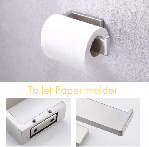 KES KESLA230242* ที่เเขวนผ้าขนหนู 4Piece Bathroom Accessory Set