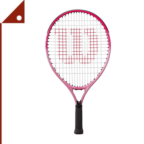 Wilson : WLSWR052310U* ไม้เทนนิสสำหรับเด็ก Burn Pink 19 Junior Youth Recreational Tennis Racket