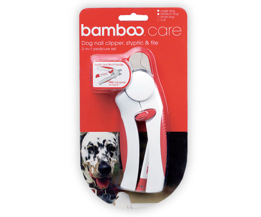 Bamboo 90001 Dog Snail Clipper File  Styptic Dispenser