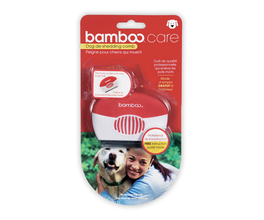 Bamboo 90010 Dog/Cat De.Shedding Comb