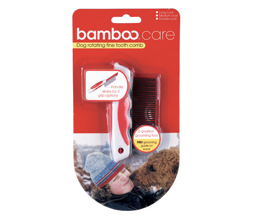 Bamboo : 90101 ที่แปรงขน Dog/Cat Fine Grooming Comb
