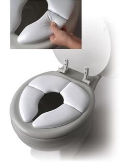 MOMMY'S HELPER : MHP15301 ที่นั่งรองโถสุขภัณฑ์ Cushie Traveler