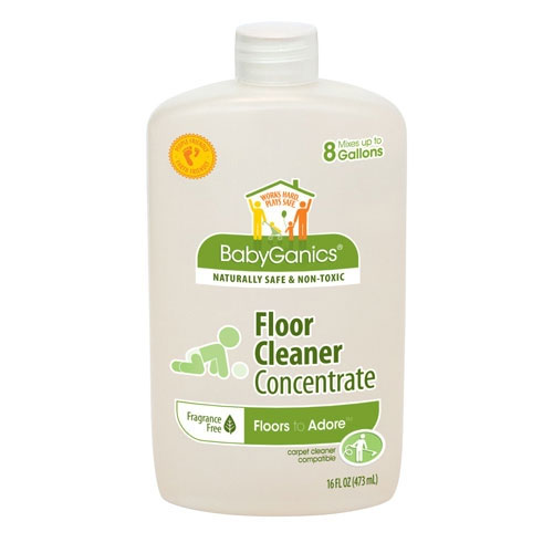 HHP 01013* Babyganics Floor Cleaner Concentrate, Fragrance Free, 16oz