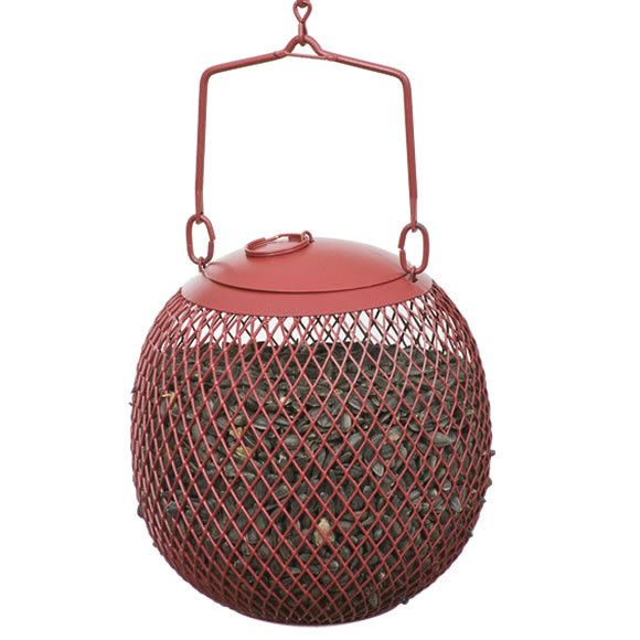 Perky Pet : PKPRSB00343* ที่ให้อาหารนก NO/NO Red Seed Ball Wild Bird Feeder