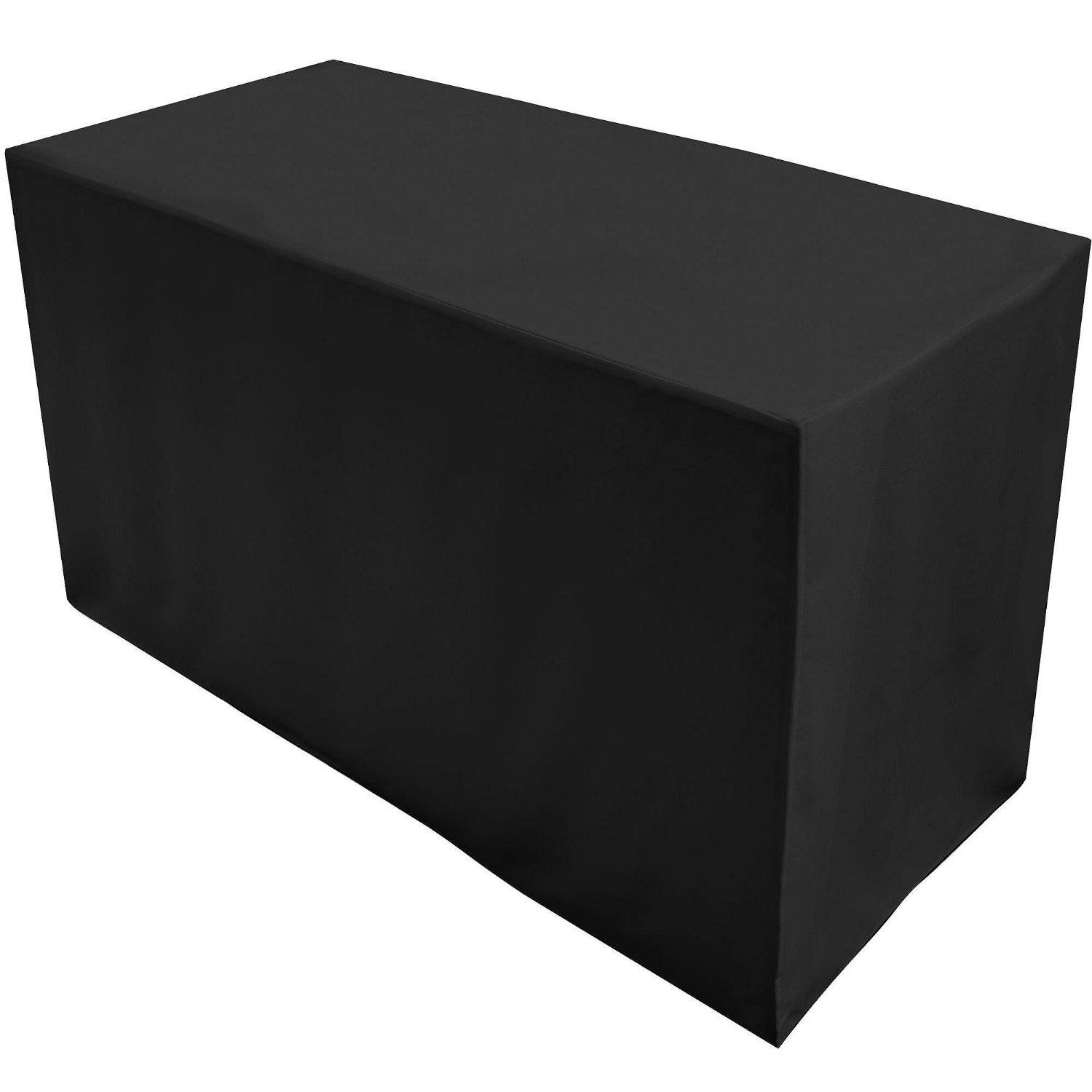 Levinsohn : LVSTAT950XXBLAC58* ผ้าคลุมโต๊ะ Special Length Cloth for Folding Table, 4-Feet, Black