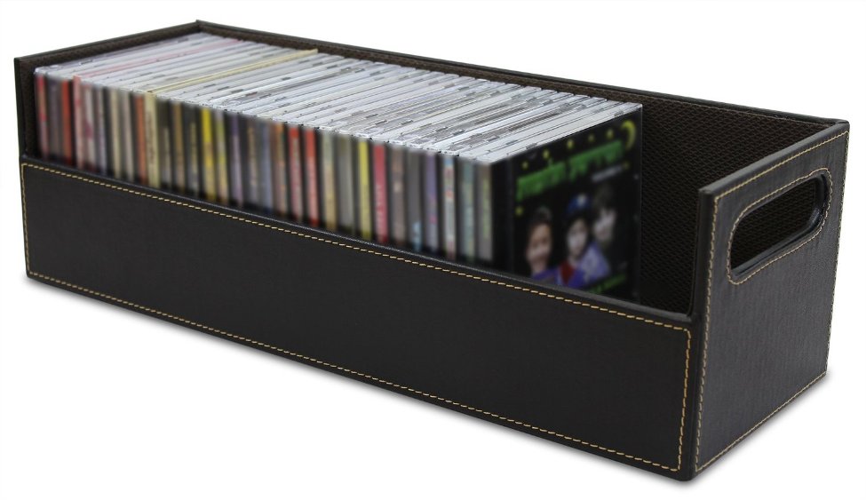 Stock Your Home SYH001* ที่เก็บแผ่นซีดี Chocolate Stacking CD Tray