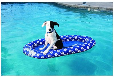 Swim Ways : SWY13705* เปลลอยน้ำ Paddle Paws Dog Pool Float (Small)