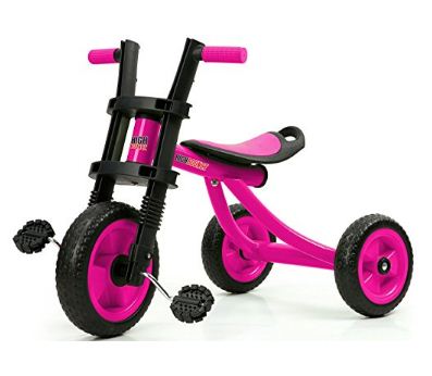 High Bounce : HIBAMZ001* จักรยานเด็กสามล้อ Extra Tall Tricycle Ages 3-6 Pink