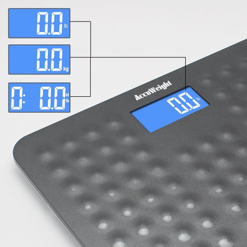 Accuweight ACWAWBS002WHU* เครื่องชั่งน้ำหนัก Digital Body Weight