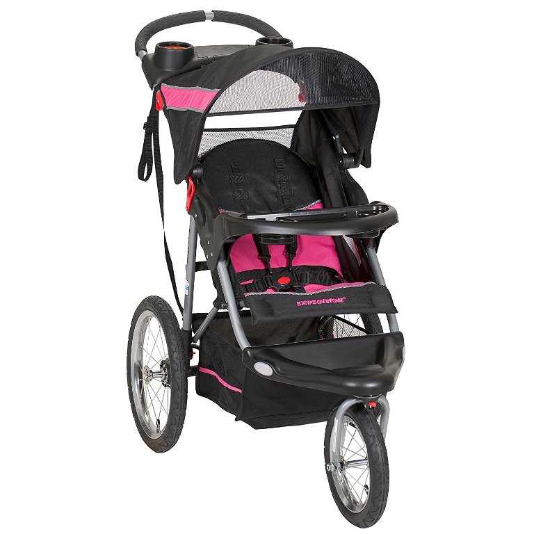 Baby Trend BBTJG94044* รถเข็นเด็ก Expedition Jogger Stroller, Bubble Gum