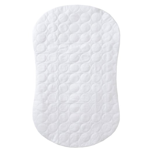 HALO Bassinest : HLB10725* ที่นอนเด็ก Swivel Sleeper Mattress Pad Waterproof Polyester, White