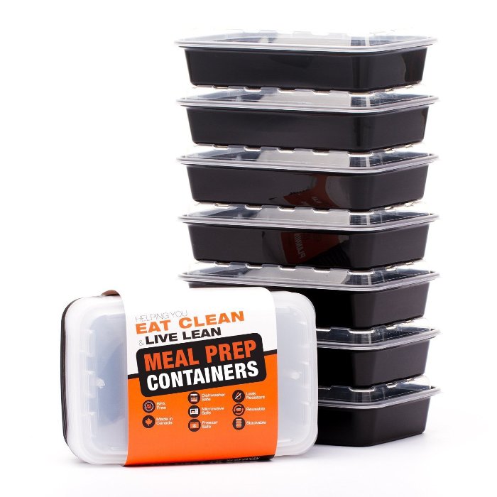 LIFT : LIF28-7-MP* กล่องใส่อาหาร Certified BPA-Free Reusable Microwavable Meal Prep Containers