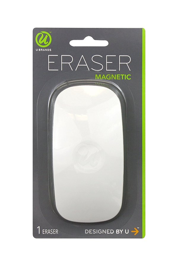 U Brands : UBD581U04-16* แปรงลบกระดาน Magnetic Dry Erase Board Eraser, Felt Bottom Surface 1