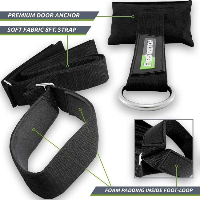 EverStretch : ESTAMZ001* ชุดเชือกสำหรับออกกำลังกาย Leg Stretcher 3