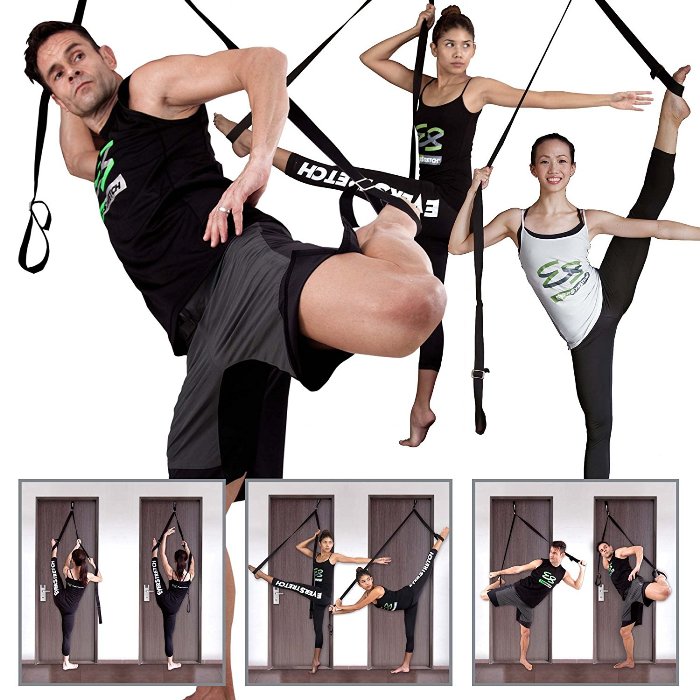 EverStretch : ESTAMZ001* ชุดเชือกสำหรับออกกำลังกาย Leg Stretcher 5