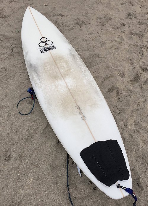 PUNT SURF PSFR1* แผ่นรองกันลื่นกระดานโต้คลื่น Ripper Traction Pad 3