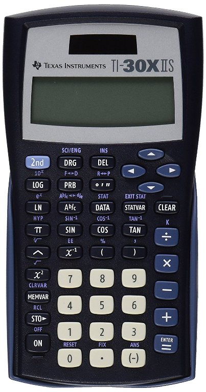 Texas Instruments : TXITI-30XIIS* เครื่องคิดเลข  2-Line Scientific Calculator