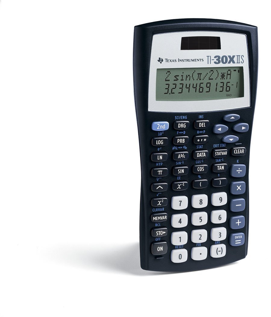 Texas Instruments : TXITI-30XIIS* เครื่องคิดเลข  2-Line Scientific Calculator 2