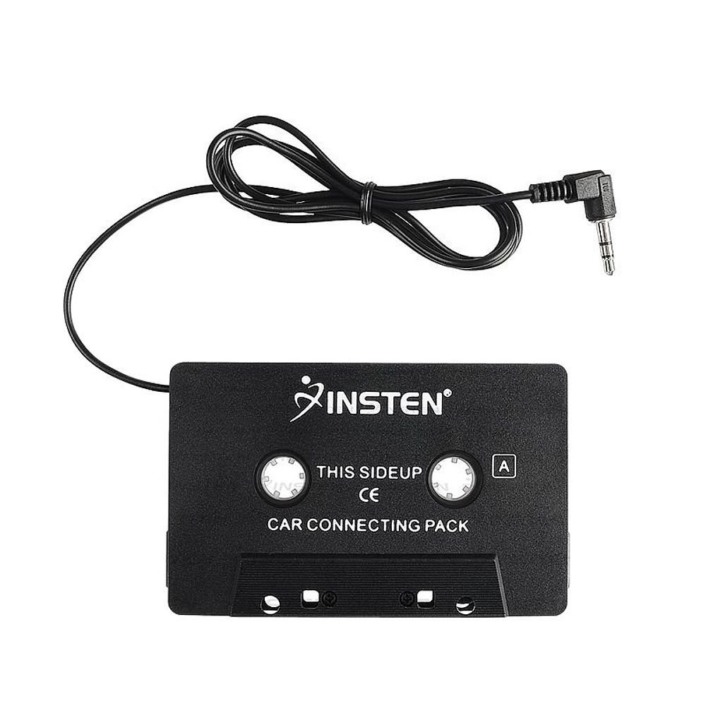 INSTEN : IST1122637* เทปแปลงสัญญาณในรถ 3.5mm Universal Car Audio Cassette Adapter