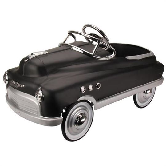 C N Reproductions Inc. CNRPC0044 Comet Pedal Car in Flat Black