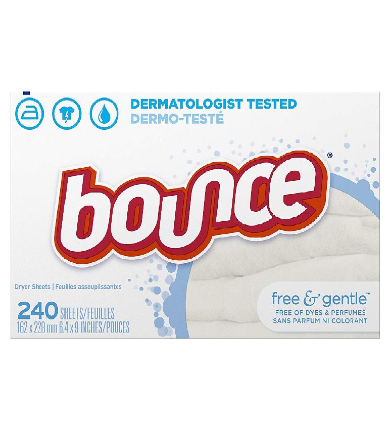 Bounce BOU0002* แผ่นหอมปรับผ้านุ่มชนิดไม่มีกลิ่น Fabric Softener and