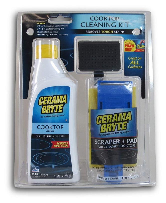 Cerama Bryte : CMB27068* ชุดทำความสะอาดหน้าเตาไฟฟ้า Cooktop Cleaning Kit