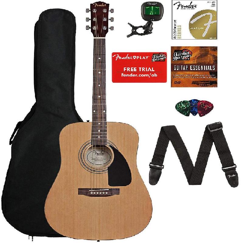 Fender : FNDFA-115* กีตาร์ Acoustic Guitar Bundle