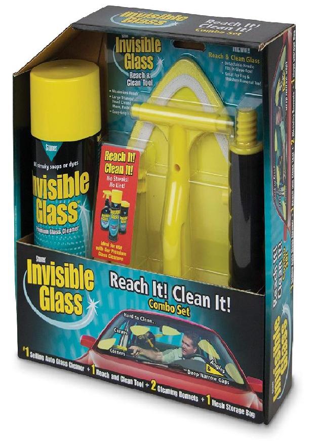 Invisible Glass : IVG99031* ชุดน้ำยาเช็ดกระจก Reach and Clean Combo Pack, 19 fl. Oz