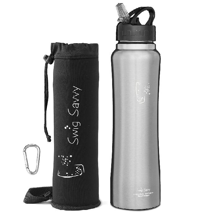 SWIG SAVVY : SSVAMZ001* ขวดน้ำดื่ม Stainless Steel Water Bottle