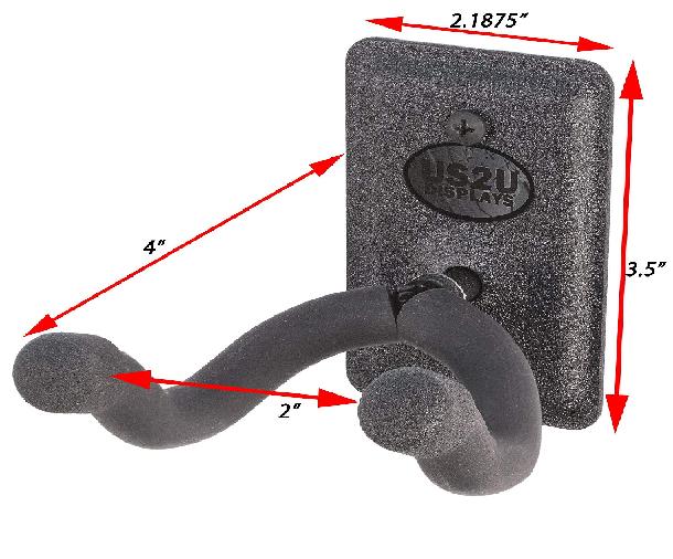 US2U : US2US06* อุปกรณ์จัดเก็บสเก็ต Displays Skateboard Wall Hanger