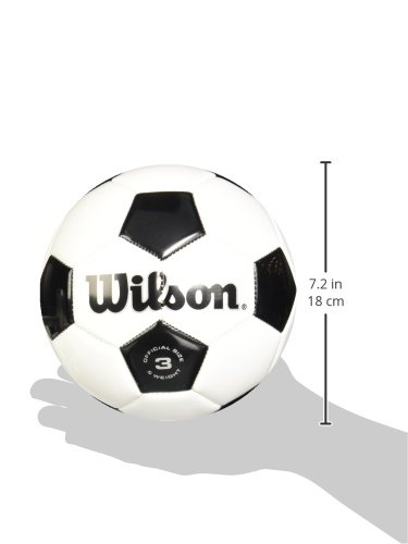 Wilson : WLSWTH8753* ลูกฟุตบอลเบอร์3 Traditional Soccer Ball Size3