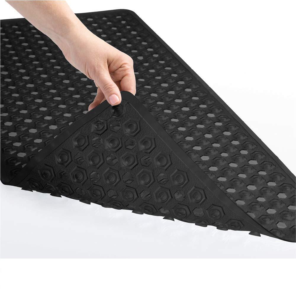 Gorilla Grip GLGAMZ005* เสื่อกันลื่น Bath, Shower, Tub mat (35x16 inch) Black