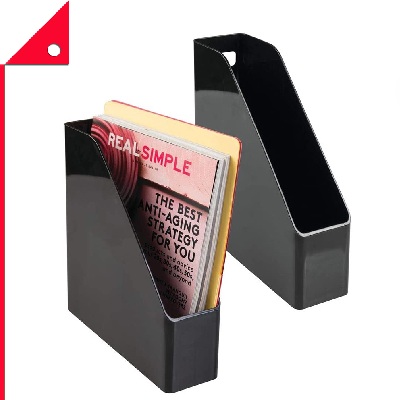mDesign : MDS 2176* กล่องเก็บเอกสาร Plastic File Folder Bin Storage Organizer 2pk.