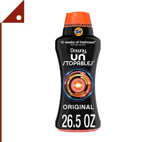 Downy : DWN61338* เม็ดหอมซักผ้า Unstopables in-wash Scent Booster Beads with Tide Original Scent 26.