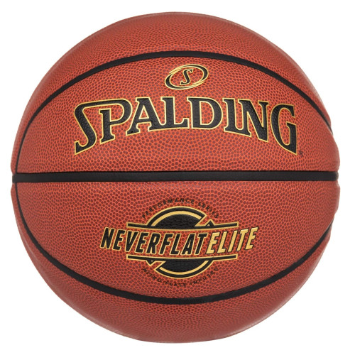Spalding : SPD76969A* ลูกบาสเกตบอล Never Flat Elite Indoor-Outdoor Basketball Size 7 2