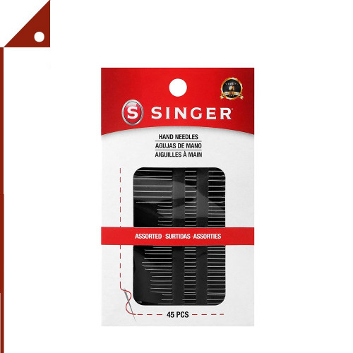 SINGER : SNG01125* ชุดเข็มเย็บผ้า SINGER Assorted Hand Needles 45 Count