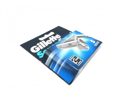 Gillette : GILSE-5* ใบมีดโกนหนวด Sensor Excel Cartridges for Men 5 Count 2