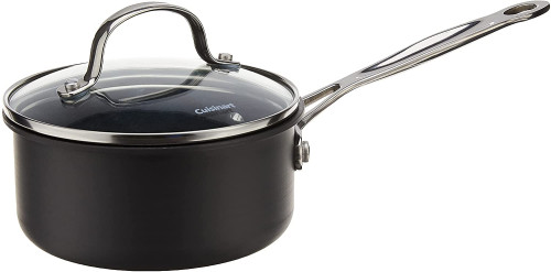 Cuisinart 633-24H Chef's Classic Non-Stick Hard Anodized 3.5-Qt. Sauté Pan With Helper Handle And Cover
