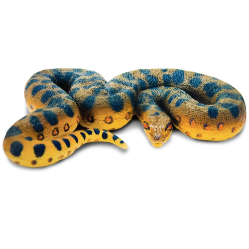 Safari Ltd. : SFR100688* โมเดลสัตว์ Green Anaconda Snake
