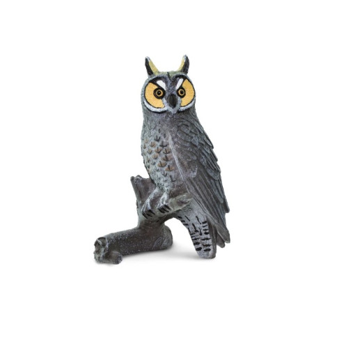 Safari Ltd. : SFR100093* โมเดลสัตว์ Long Eared Owl