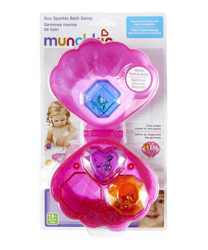 Munchkin : MNK24268 ของเล่นในน้ำ Sea Sparkle Bath Gems