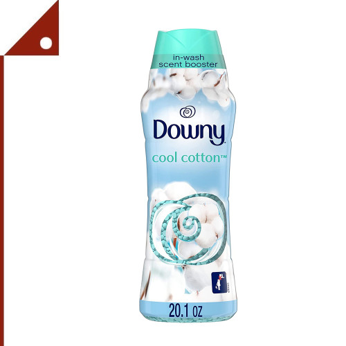 Downy : DWN89040* เม็ดหอมซักผ้า in-Wash Scent Booster Beads Cool Cotton 20.1oz