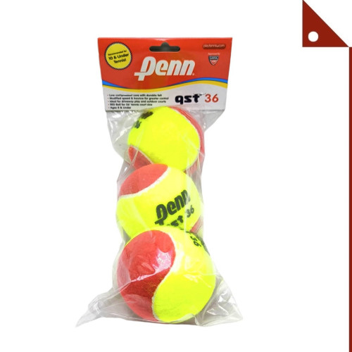 Penn : PEN521915* ลูกเทนนิสสำหรับเด็ก QST 36 Tennis Balls, Yellow, Orange