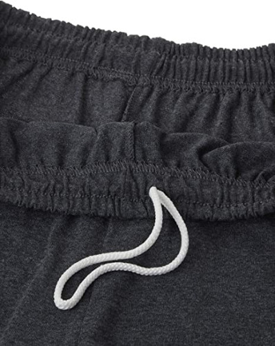 Russell : RSLMJS-S* กางเกง Athletic mens Cotton & Jogger Black Heather, Small 2