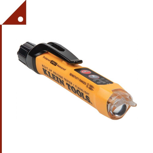 Klein Tools : KLTNCVT-3P* เครื่องทดสอบกระแสไฟฟ้า Voltage Tester and Flashing LED , 12 - 1000V AC