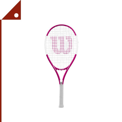 Wilson : WLSWR083520U2* ไม้เทนนิส Wilson Intrigue Tennis Racket Grip 4 1/4 Inch, Fuschia