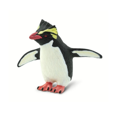 Safari Ltd. : SFR100149* โมเดลสัตว์ Rockhopper Penguin